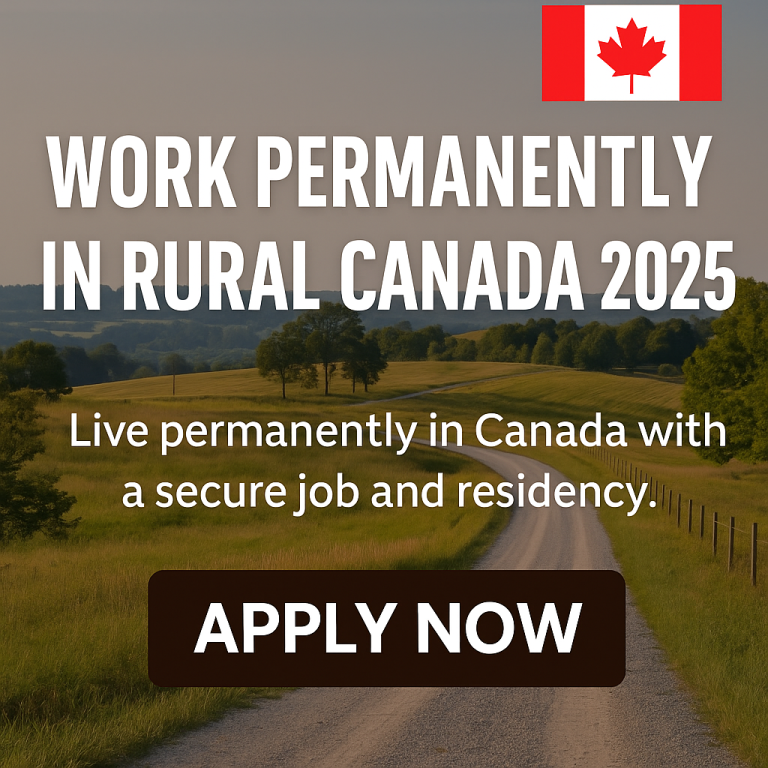 العمل في ريف كندا 2025 رسميا