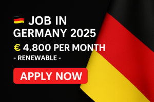 فرصة عمل في ألمانيا مدة عامين وبراتب شهري 4800 يورو